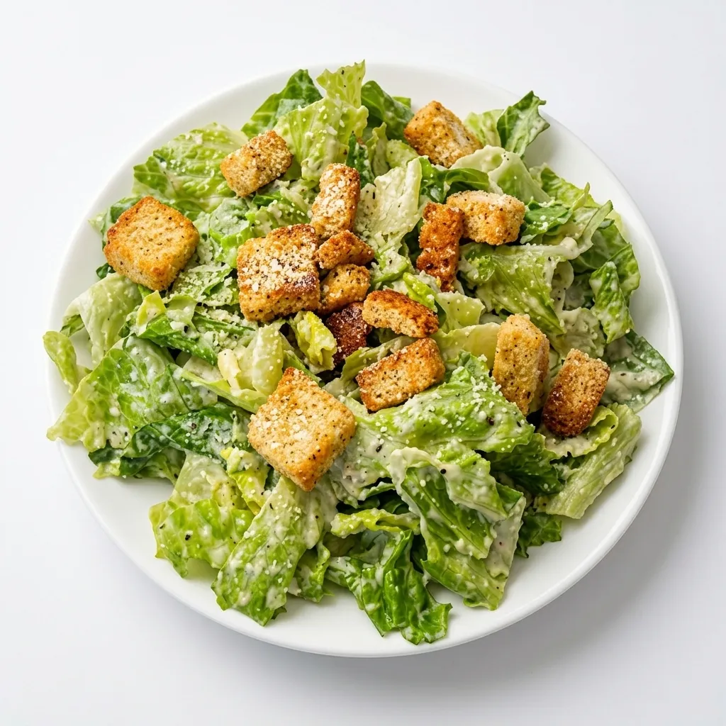 Caesar Salad at Western Pizza Red Deer Alberta